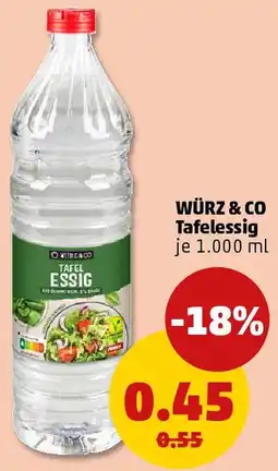 PENNY WÜRZ & CO Tafelessig Angebot