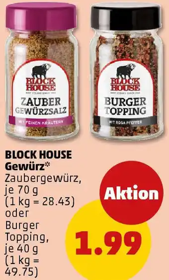 PENNY BLOCK HOUSE Gewürz Angebot