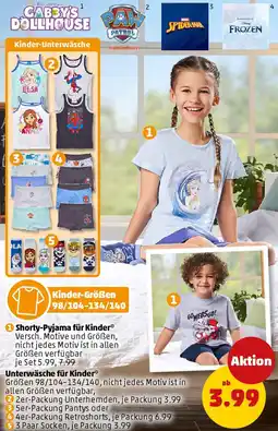 PENNY Shorty-Pyjama für Kinder Angebot