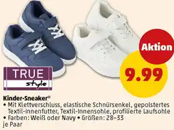 PENNY TRUE style Kinder-Sneaker Angebot