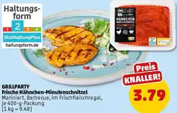 PENNY GRILLPARTY Frische Hähnchen-Minutenschnitzel Angebot