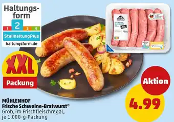PENNY MÜHLENHOF Frische Schweine-Bratwurst Angebot
