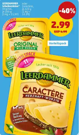 PENNY LEERDAMMER Scheibenkäse Angebot