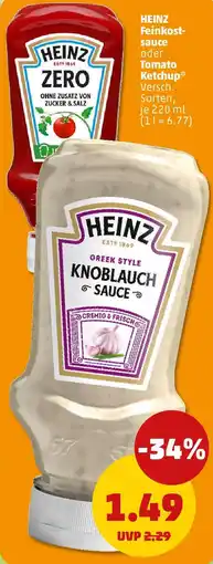 PENNY HEINZ Feinkostsauce oder Tomato Ketchup Angebot