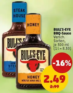 PENNY BULL'S-EYE BBQ-Sauce Angebot