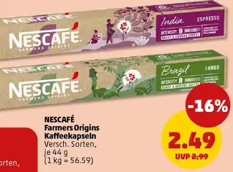 PENNY NESCAFÉ Farmers Origins Kaffeekapseln Angebot