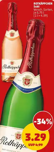 PENNY ROTKÄPPCHEN Sekt Angebot