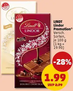 PENNY LINDT Lindor Promotion Angebot