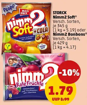 PENNY STORCK Nimm2 Soft oder Nimm2 Bonbons Angebot