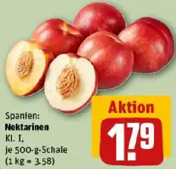 REWE Nektarinen Angebot