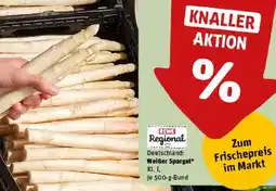 REWE Weißer Spargel Angebot