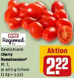 REWE Cherry Romatomaten Angebot