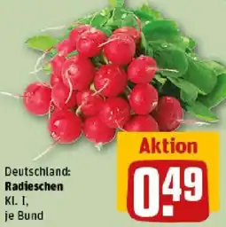 REWE Radieschen Angebot