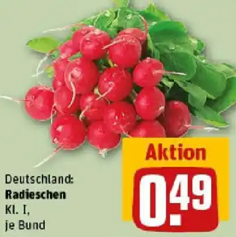 REWE Radieschen Angebot