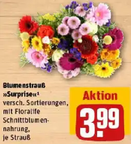 REWE Blumenstrauß Surprise Angebot