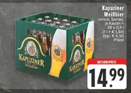 Edeka Kapuziner Weißbier Angebot