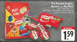 Edeka Mini Babybel Original, Balance oder Mini Rolls Angebot