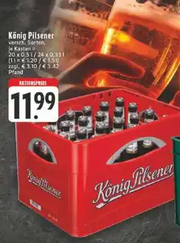Edeka König Pilsener Angebot
