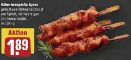 REWE Hähnchenspieße Gyros Angebot