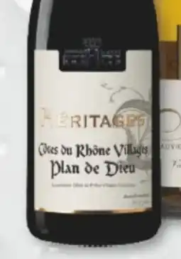 trinkgut Ogier Héritages Plan de Dieu Côtes du Rhône Villages Angebot