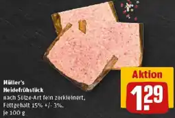 REWE Müller's Heidefrühstück Angebot
