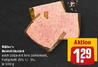 REWE Müller's Heidefrühstück Angebot