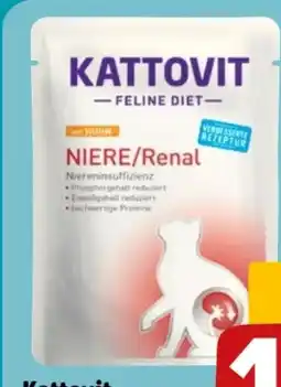 REWE Kattovit Feline Diet Niere Katzenfutter Angebot