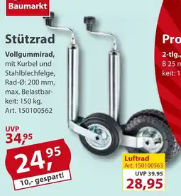 Sonderpreis Baumarkt Stützrad Angebot