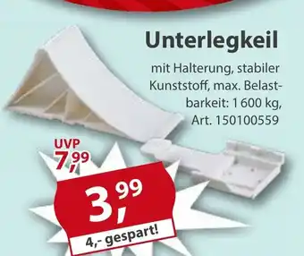 Sonderpreis Baumarkt Unterlegkeil Angebot