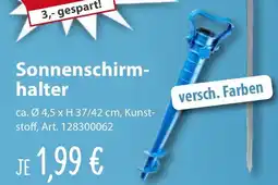 Sonderpreis Baumarkt Sonnenschirmhalter Angebot