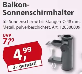 Sonderpreis Baumarkt Balkon- Sonnenschirmhalter Angebot