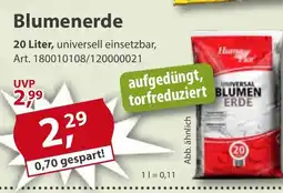 Sonderpreis Baumarkt Huma Flor Blumenerde Angebot