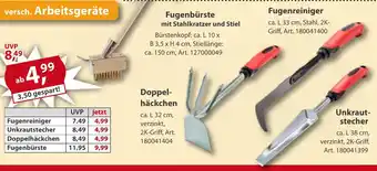 Sonderpreis Baumarkt versch. Arbeitsgeräte Angebot