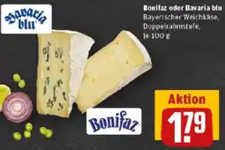 REWE Bonifaz oder Bavaria blu Angebot