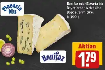 REWE Bonifaz oder Bavaria blu Angebot