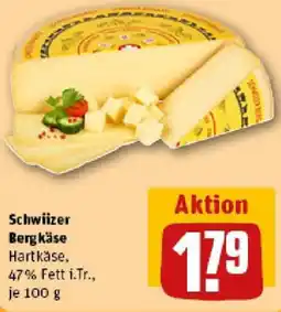 REWE Schwiizer Bergkäse Angebot