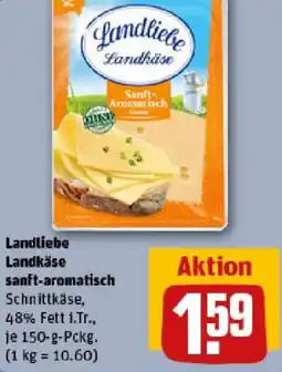 REWE Landliebe Landkäse sanft-aromatisch Angebot