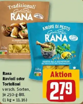 REWE Rana Ravioli oder Tortelloni Angebot