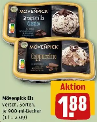REWE Mövenpick Eis Angebot