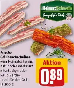 REWE Frische Grillbauchscheiben Angebot