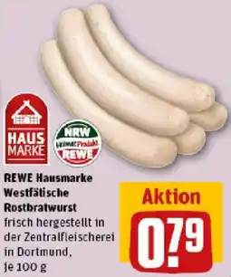 REWE REWE Hausmarke Westfälische Rostbratwurst Angebot