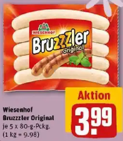 REWE Wiesenhof Bruzzzler Original Angebot