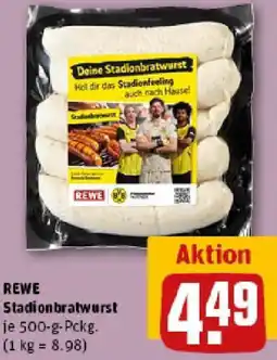 REWE REWE Stadionbratwurst Angebot