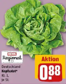 REWE Kopfsalat Angebot