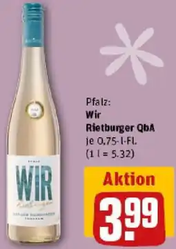 REWE Wir Rietburger QbA Angebot