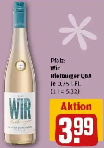 REWE Wir Rietburger QbA Angebot
