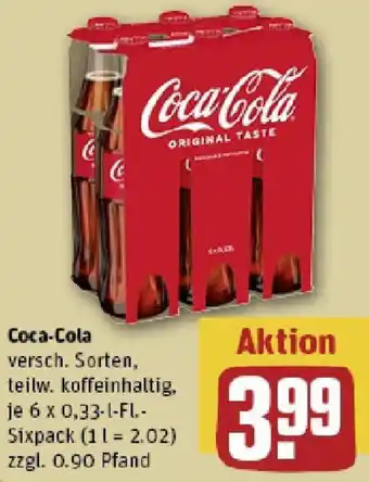 REWE Coca-Cola Angebot