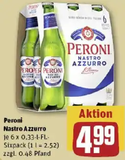 REWE Peroni Nastro Azzurro Angebot