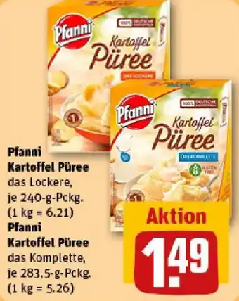 REWE Pfanni Kartoffel Püree Angebot