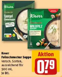 REWE Knorr Feinschmecker Suppe Angebot